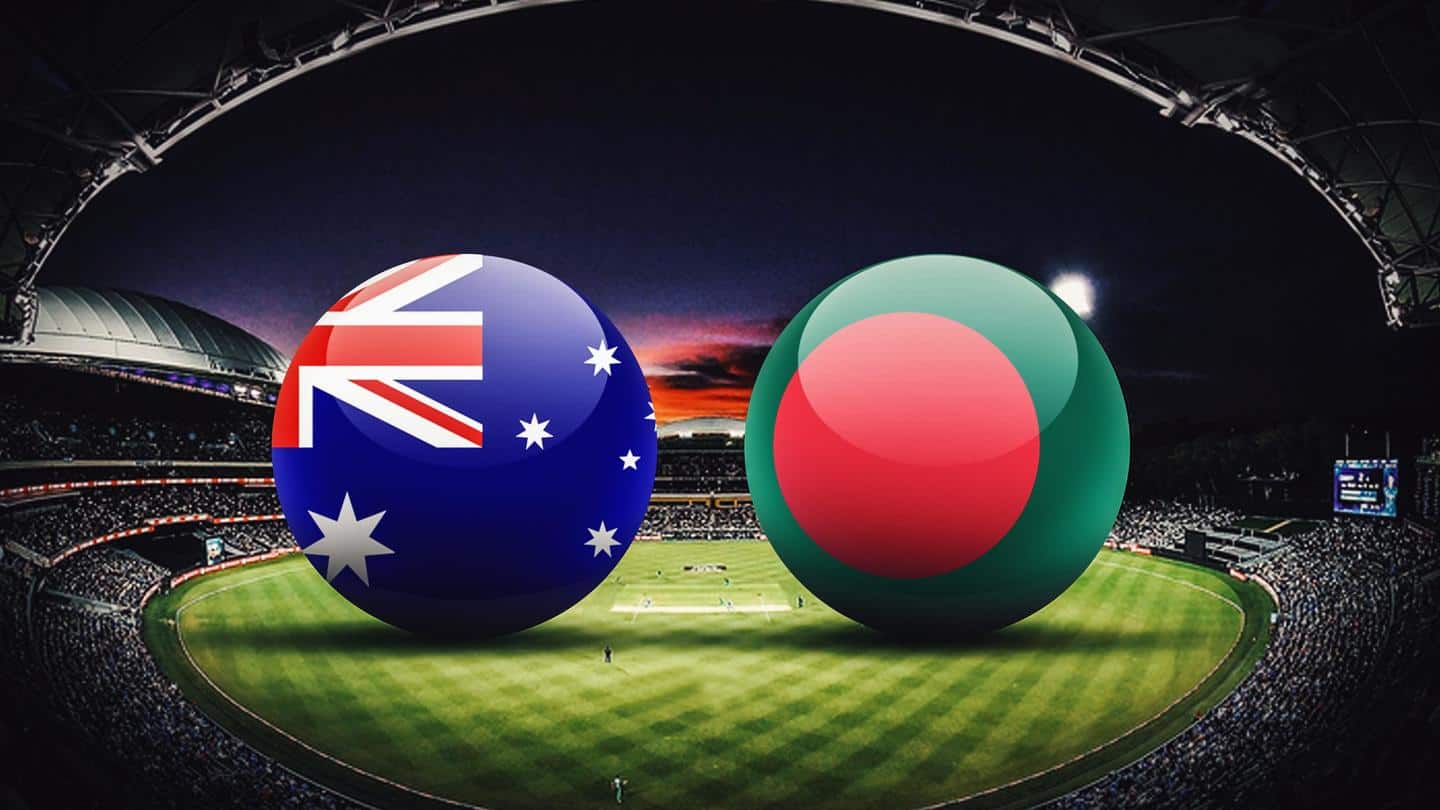 टी-20 विश्व कप: ऑस्ट्रेलिया  बनाम बांग्लादेश मुकाबले का ड्रीम इलेवन और आंकड़े
