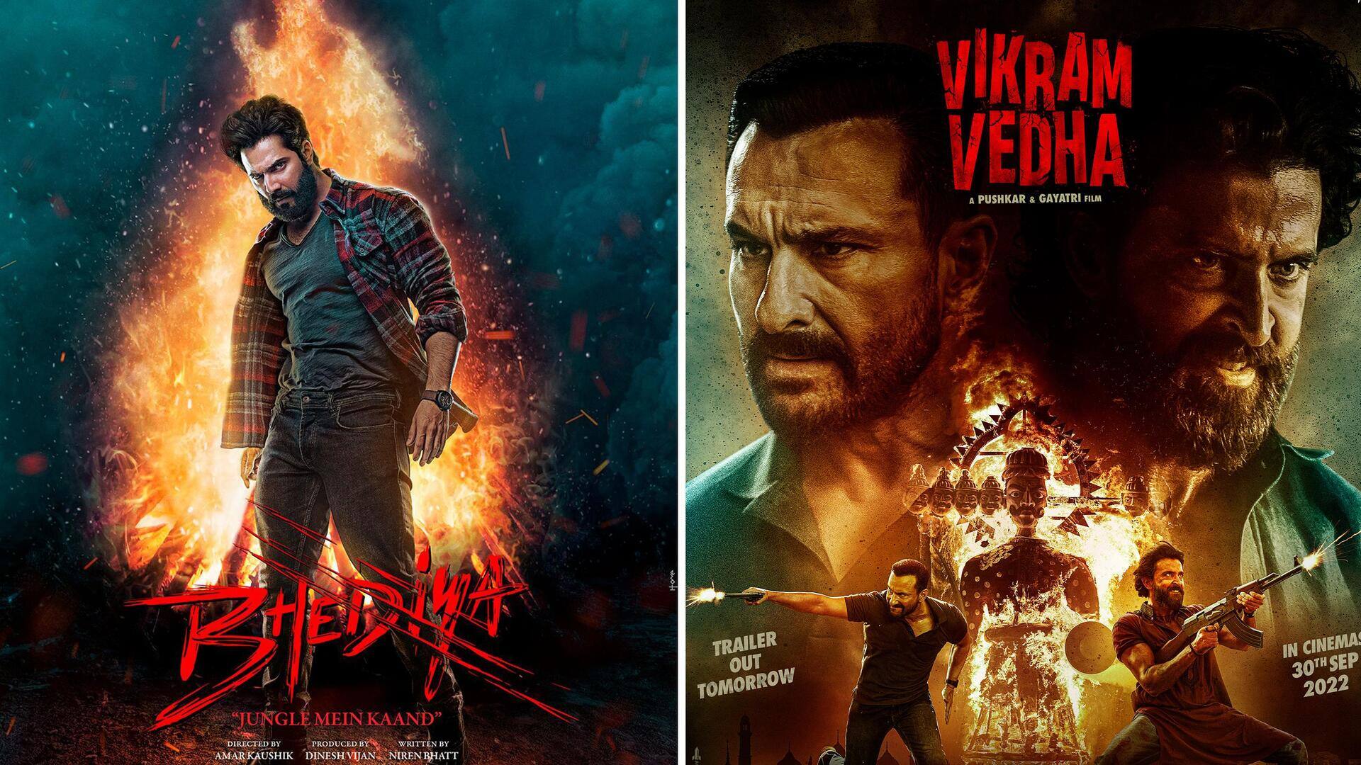 फिल्म 'भेड़िया' और 'विक्रम वेधा' करेंगी जियो सिनेमा का रुख, सामने आई रिलीज डेट
