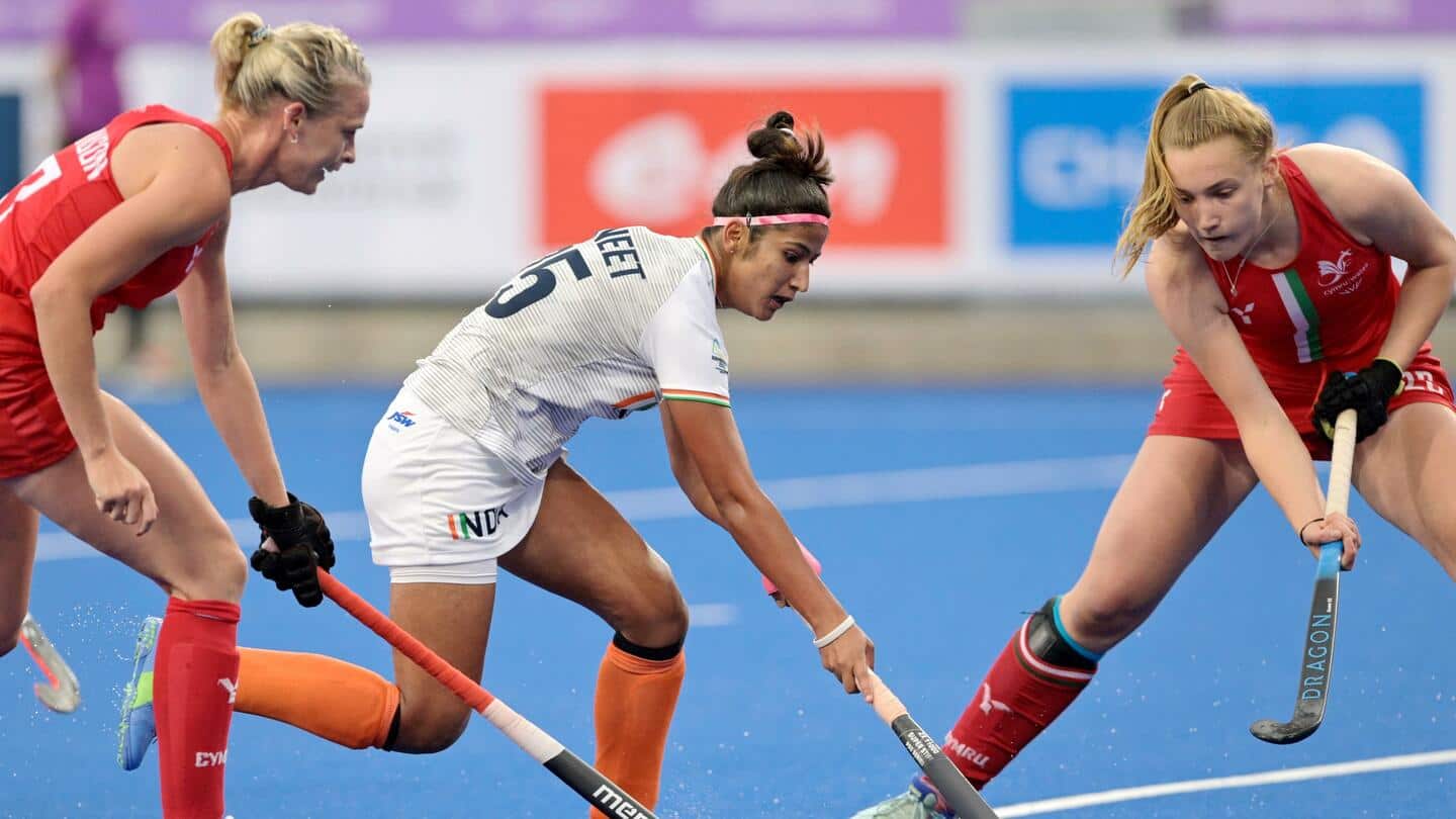 राष्ट्रमंडल खेल 2022: भारतीय महिला हॉकी टीम को इंग्लैंड ने 3-1 से हराया