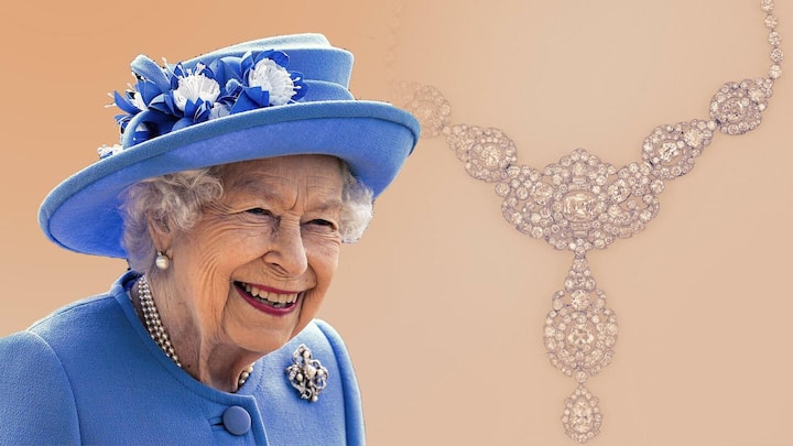 भारतीय निजाम ने महारानी एलिजाबेथ द्वितीय को दिया था 300 हीरों वाला प्लेटिनम हार