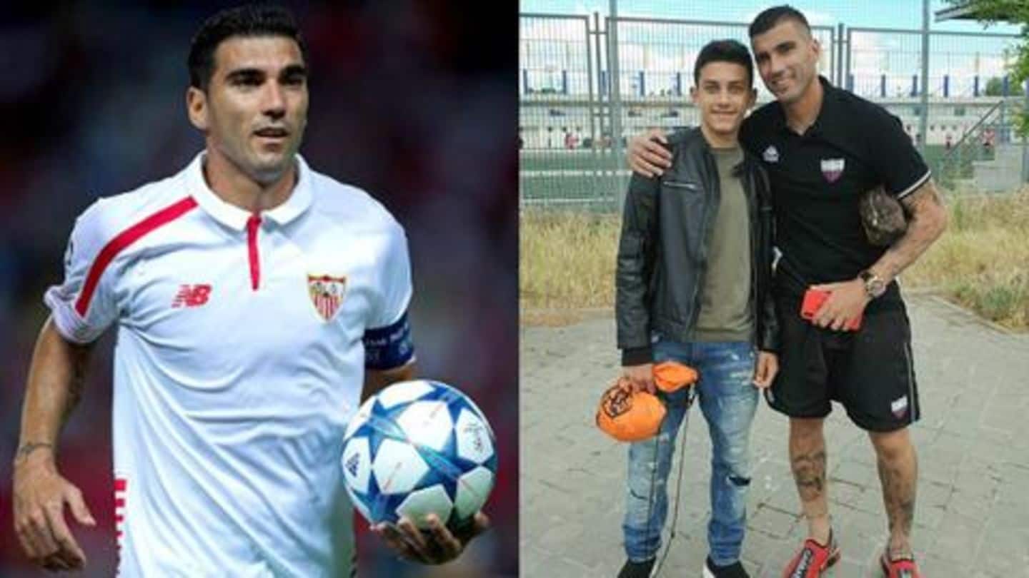 कार दुर्घटना में मारे जाने वाले स्पैनिश फुटबॉलर के बेटे को रियल मैड्रिड ने किया साइन