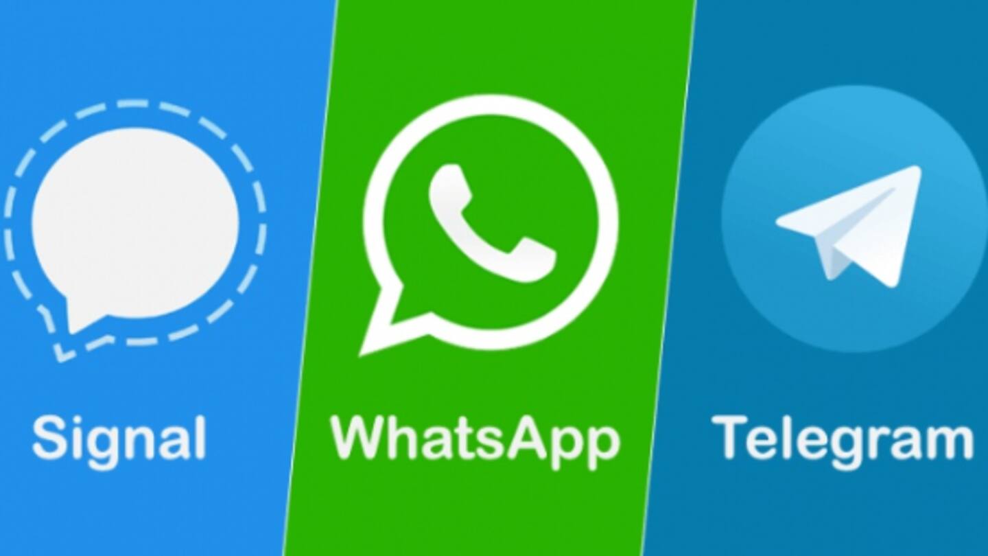 व्हाट्सऐप में हुए बदलाव से नाराज यूजर्स, टेलीग्राम और सिग्नल ऐप पर कर रहे भरोसा
