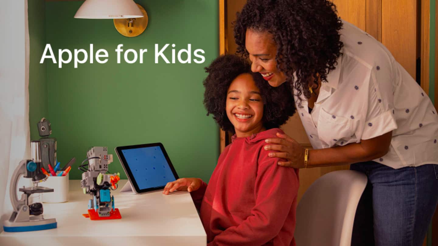 ऐपल ने लॉन्च की 'ऐपल फॉर किड्स' वेबसाइट, माता-पिता को मिलेगा पूरा कंट्रोल