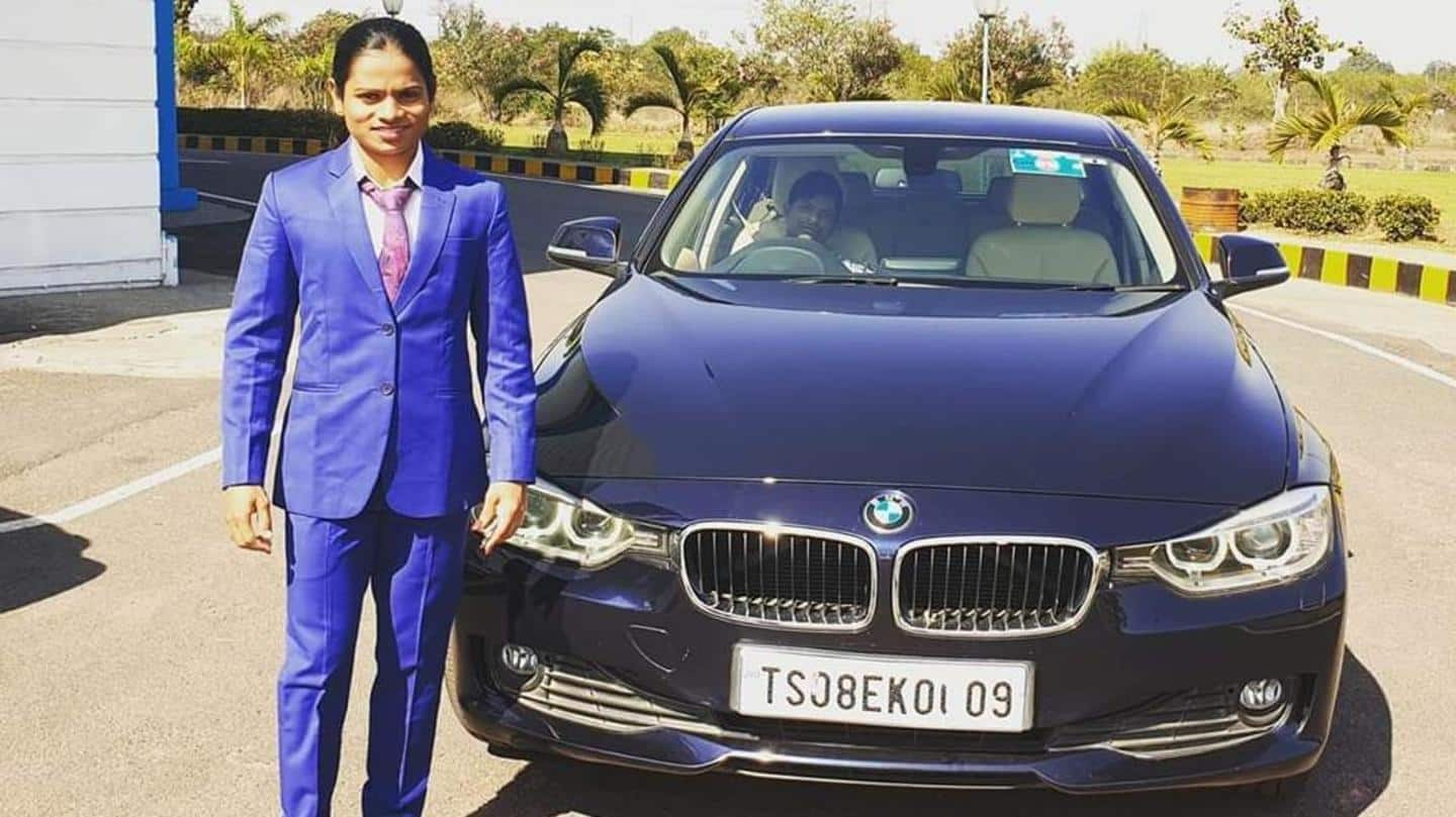 लॉकडाउन की मार ने किया बेबस, BMW कार बेचने पर मजबूर हुईं दुती चंद