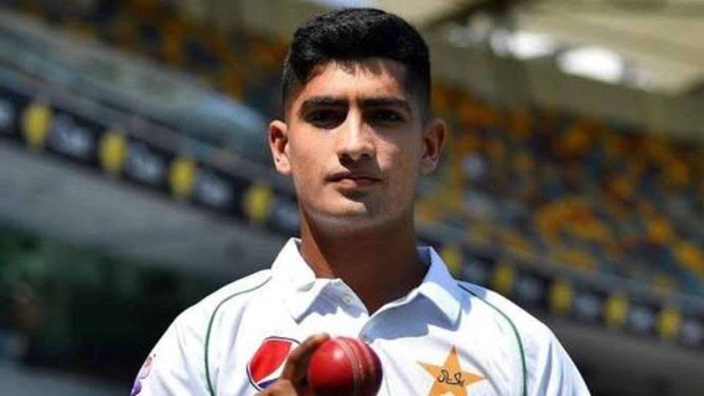 क्या 16 साल के नहीं हैं पाकिस्तानी तेज़ गेंदबाज़ नसीम शाह? उम्र को लेकर मचा बवाल