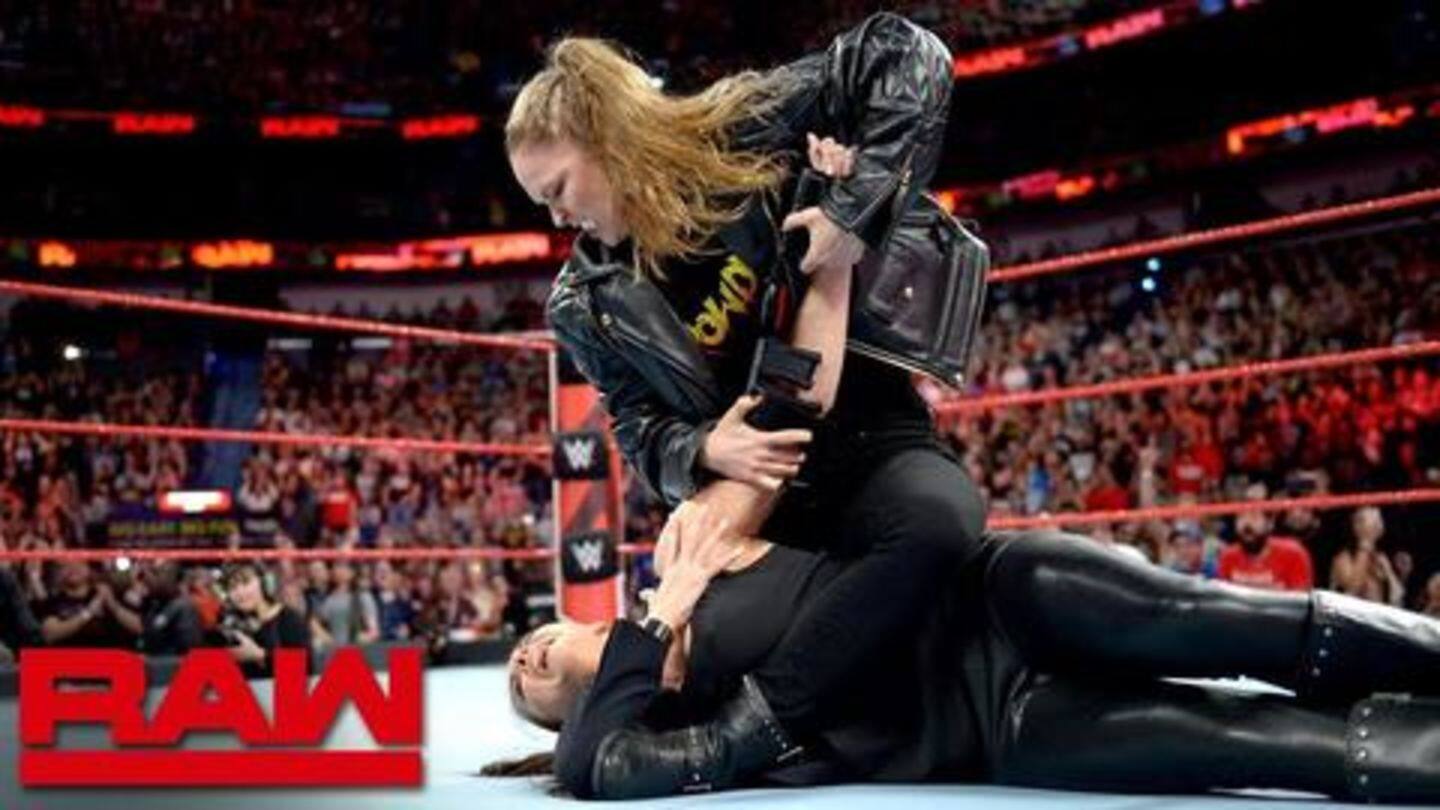 WWE का नया चेहरा- रोंडा राउज़ी WWE का नया चेहरा- रोंडा राउज़ी