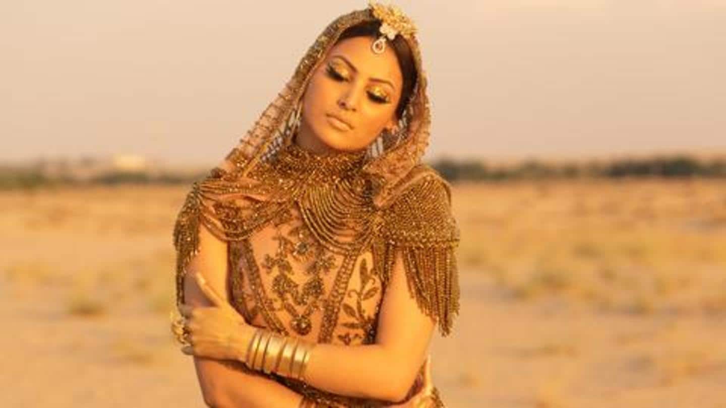 उर्वशी रौतेला फिल्म में बनी इजिप्ट की रानी, पहनी 37 करोड़ रुपये की गोल्ड ड्रेस
