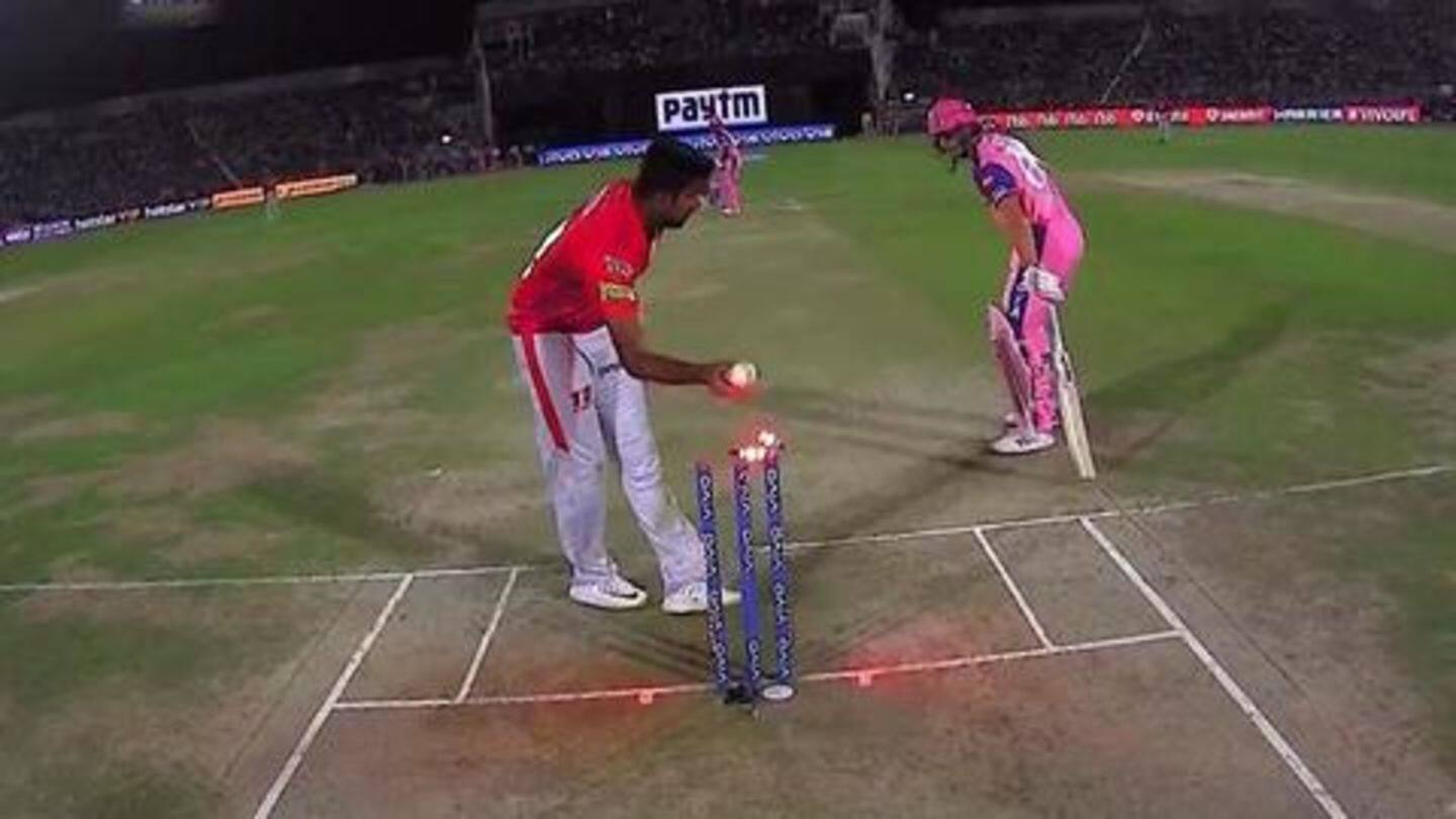 IPL में 'मांकड़ आउट' होने वाले पहले खिलाड़ी बने बटलर IPL में 'मांकड़ आउट' होने वाले पहले खिलाड़ी बने बटलर