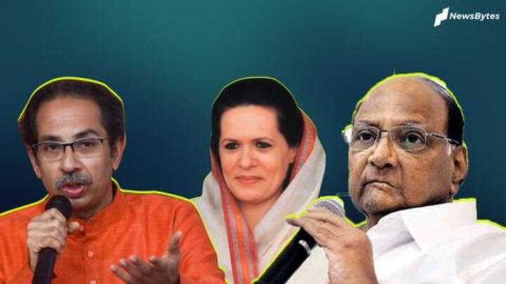 महाराष्ट्र: राजभवन पहुंची कांग्रेस, शिवसेना और NCP, तीनों पार्टियों ने किया सरकार बनाने का दावा