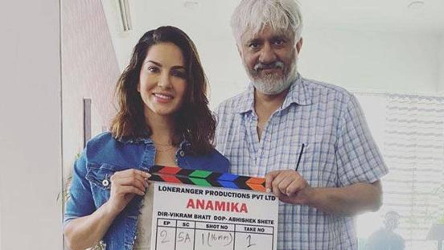 'अनामिका' में पहली बार विक्रम भट्ट के साथ काम कर रही हैं सनी 'अनामिका' में पहली बार विक्रम भट्ट के साथ काम कर रही हैं सनी