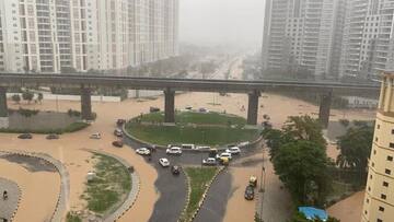 दिल्ली-NCR में भारी बारिश से कई इलाकों में जलभराव, मौसम विभाग ने जारी की चेतावनी