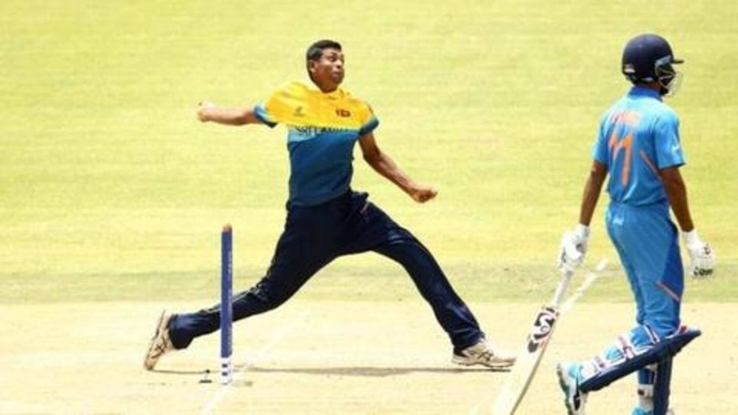 अंडर-19 विश्व कप: क्या सच में श्रीलंका के इस गेंदबाज ने फेंकी 175kmph की गेंद?