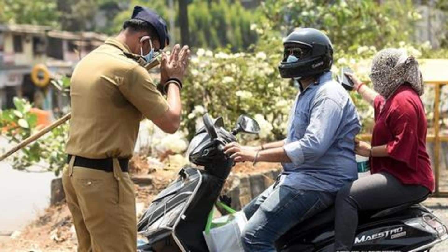 महाराष्ट्र: लॉकडाउन नियमों के उल्लंघन में एक लाख से अधिक मामले दर्ज, 24 हजार लोग गिरफ्तार