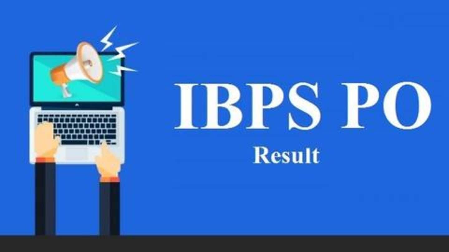 IBPS PO Result 2019: जारी हुआ मेन परीक्षा का रिजल्ट, यहां से देखें