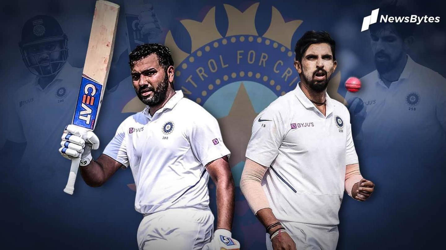 ऑस्ट्रेलिया बनाम भारत: पहले दो टेस्ट से बाहर हुए रोहित और इशांत- रिपोर्ट