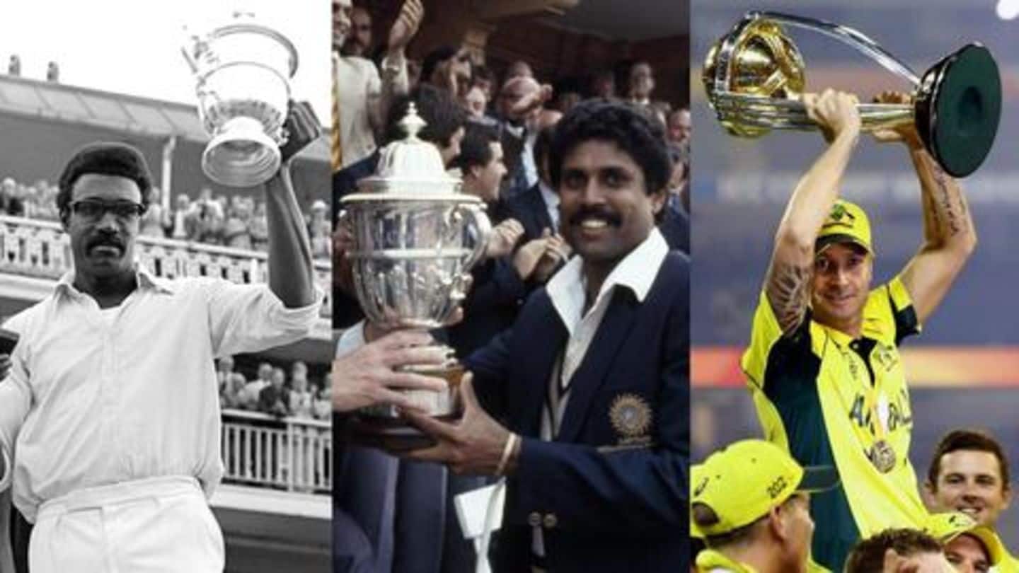 1975 से 2019: जानें क्रिकेट विश्व कप के 44 साल के सफर में क्या-क्या बदलाव आए
