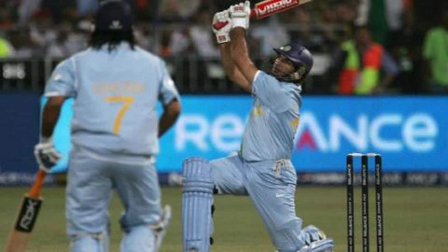 2007 टी-20 विश्वकप में मैच रेफरी ने की थी मेरे बल्ले की जांच- युवराज सिंह
