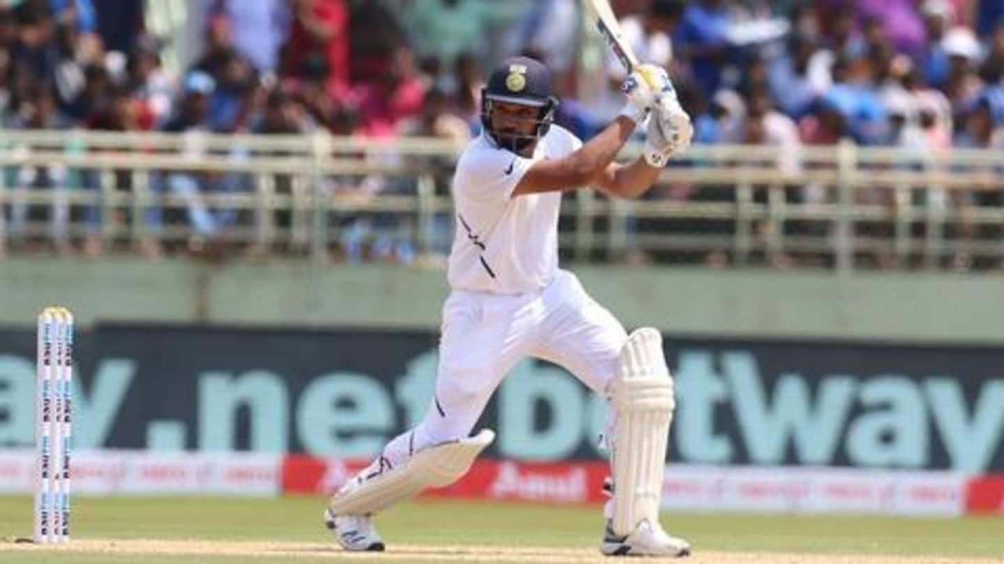 भारत बनाम दक्षिण अफ्रीका: पहले दिन सिर्फ 59.1 ओवर का हुआ खेल, रोहित का शानदार शतक