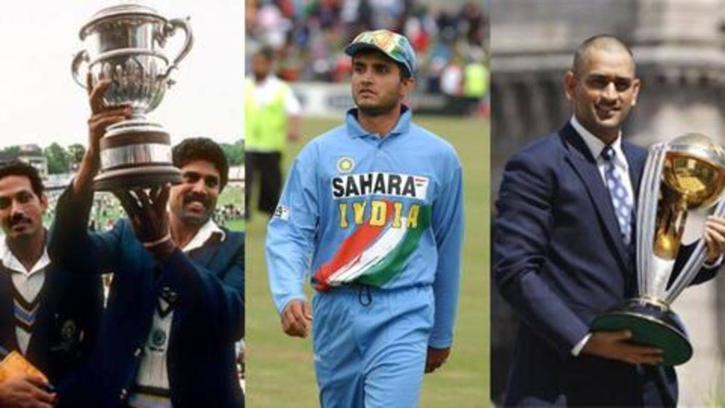 वेंकटराघवन से धोनी तक, विश्व कप में भारतीय टीम के कप्तानों और प्रदर्शन पर एक नजर
