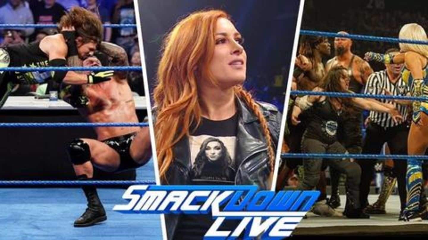 WWE: बैकी लिंच पर हुआ हमला; देखें, स्मैकडाउन में हुई टॉप घटनाओं के वीडियो