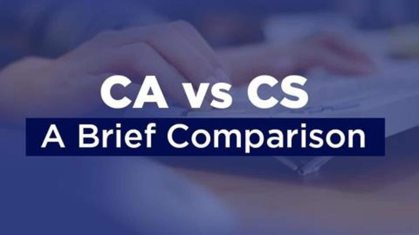 CA और CS में क्या हैं अंतर? वेतन, स्कोप, करियर आदि सब यहां से जानें