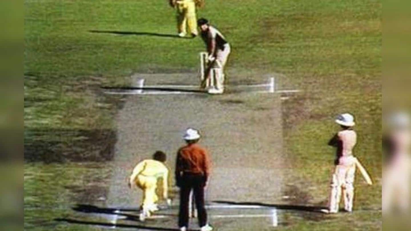 जब ऑस्ट्रेलिया ने न्यूजीलैंड के खिलाफ छक्के से बचने के लिए फेंकी अंडरआर्म गेंद