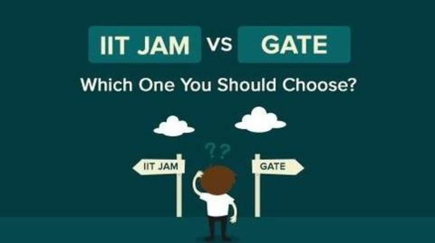 GATE या IIT JAM में क्या है बेहतर विकल्प? इस कन्फ्यूजन को यहां से करें दूर