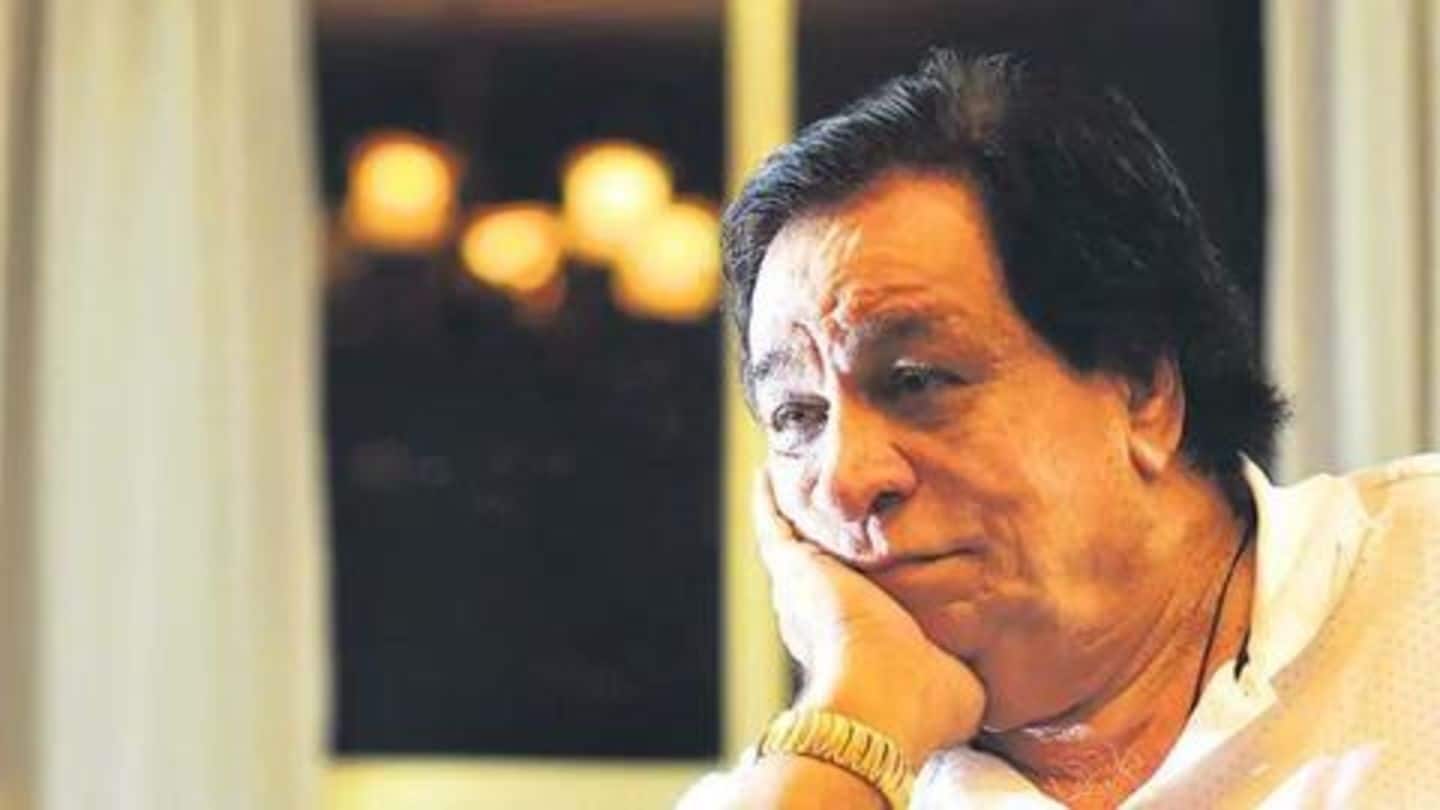 बॉलीवुड अभिनेता कादर खान का 81 साल की उम्र में निधन