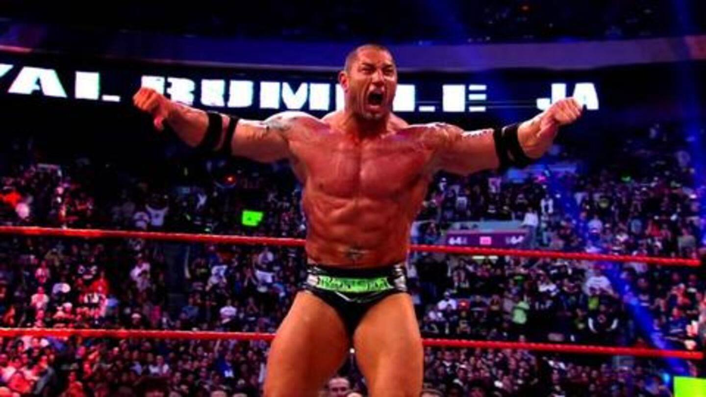 WWE: 'द एनिमल' बटिस्टा द्वारा लड़े गए पांच सबसे बेहतरीन मुकाबले, देखें वीडियो