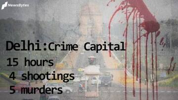 थम नहीं रहे दिल्ली में अपराध, 15 घंटे के अंदर 5 लोगों की गोली मारकर हत्या