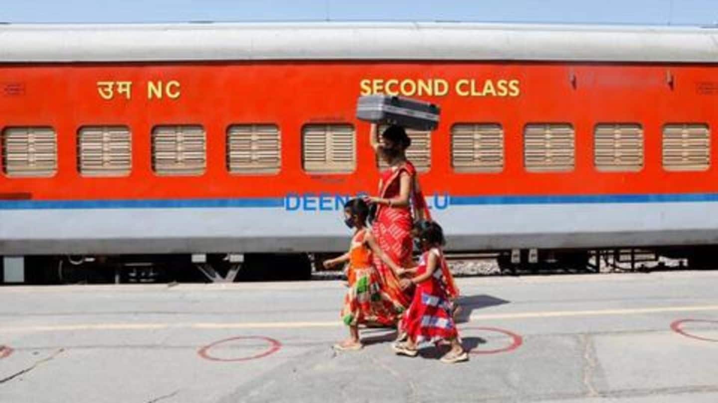 श्रमिक स्पेशल ट्रेनों में तीन दिन में हुई नौ लोगों की मौत, रेलवे ने दी सफाई