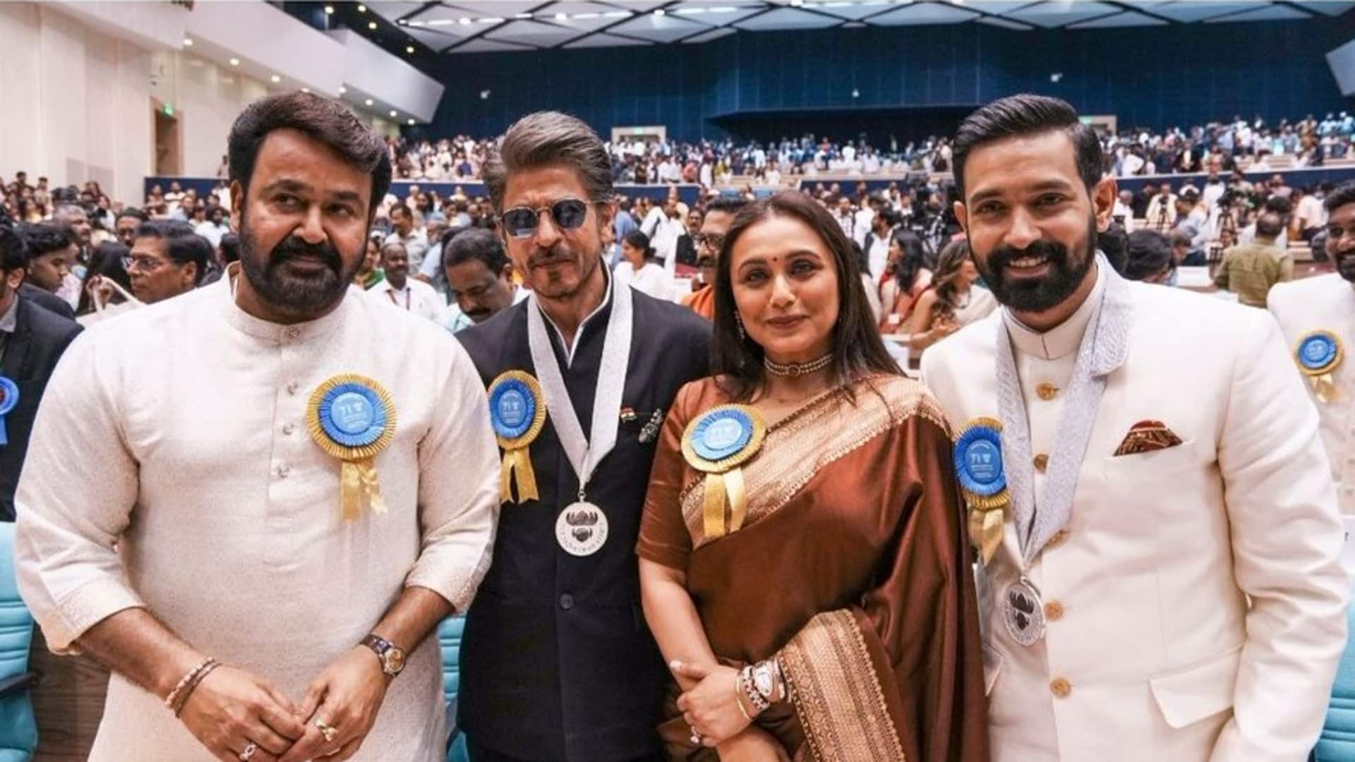 राष्ट्रीय फिल्म पुरस्कार: शाहरुख खान से रानी मुखर्जी तक इन सितारों और फिल्मों को मिला सम्मान