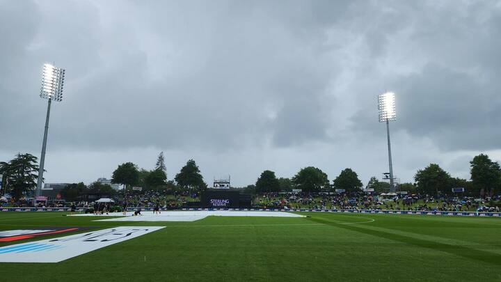 न्यूजीलैंड बनाम भारत: दूसरा वनडे मैच बारिश के कारण रद्द