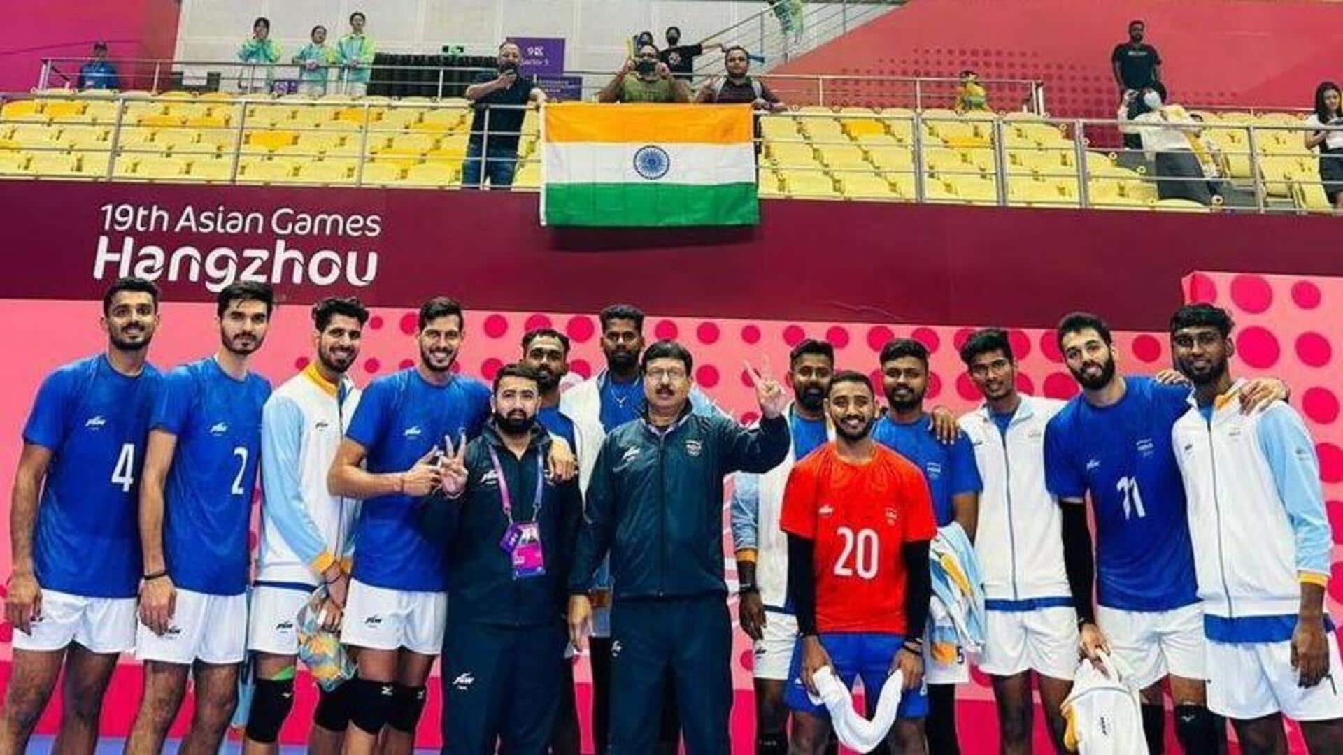 एशियाई खेल 2023: भारतीय वॉलीबॉल टीम ने रचा इतिहास, कोरिया को हराकर अगले दौर में पहुंची