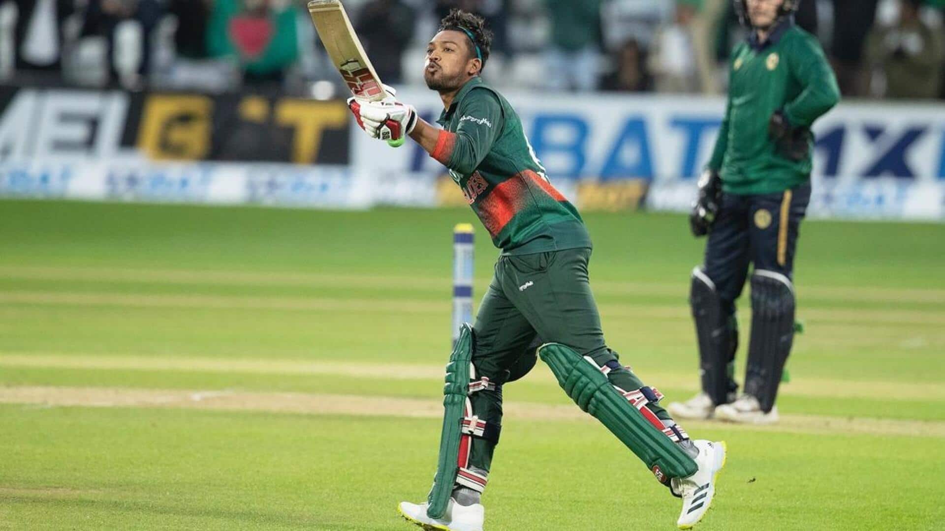 बांग्लादेश बनाम श्रीलंका: कप्तान नजमुल हुसैन शांतो का टी-20 अंतरराष्ट्रीय क्रिकेट में कैसा रहा है प्रदर्शन? 