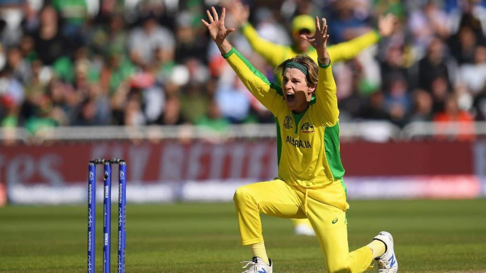 एडम जैम्पा टी-20 क्रिकेट में 400 विकेट लेने वाले पहले ऑस्ट्रेलियाई गेंदबाज बने, जानिए उनके आंकड़े