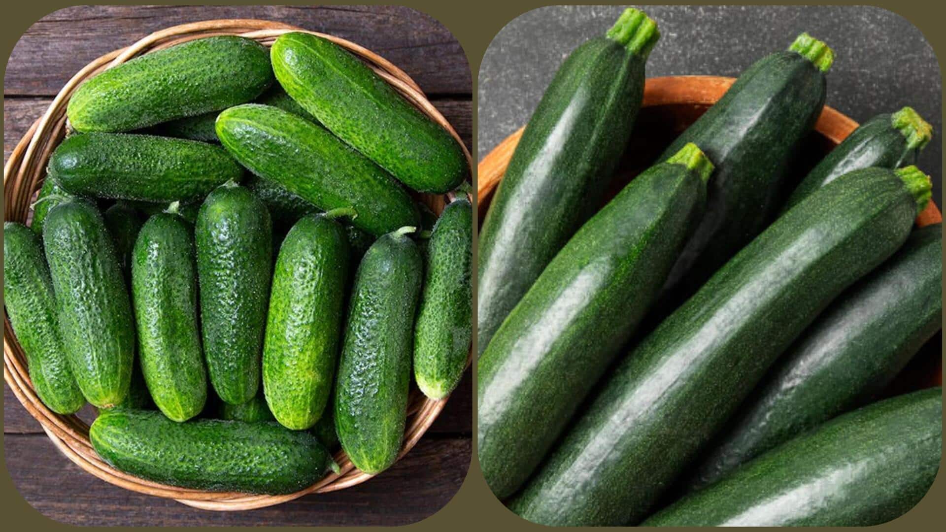 खीरा बनाम जुकिनी: पोषण और स्वाद में क्या है अंतर?