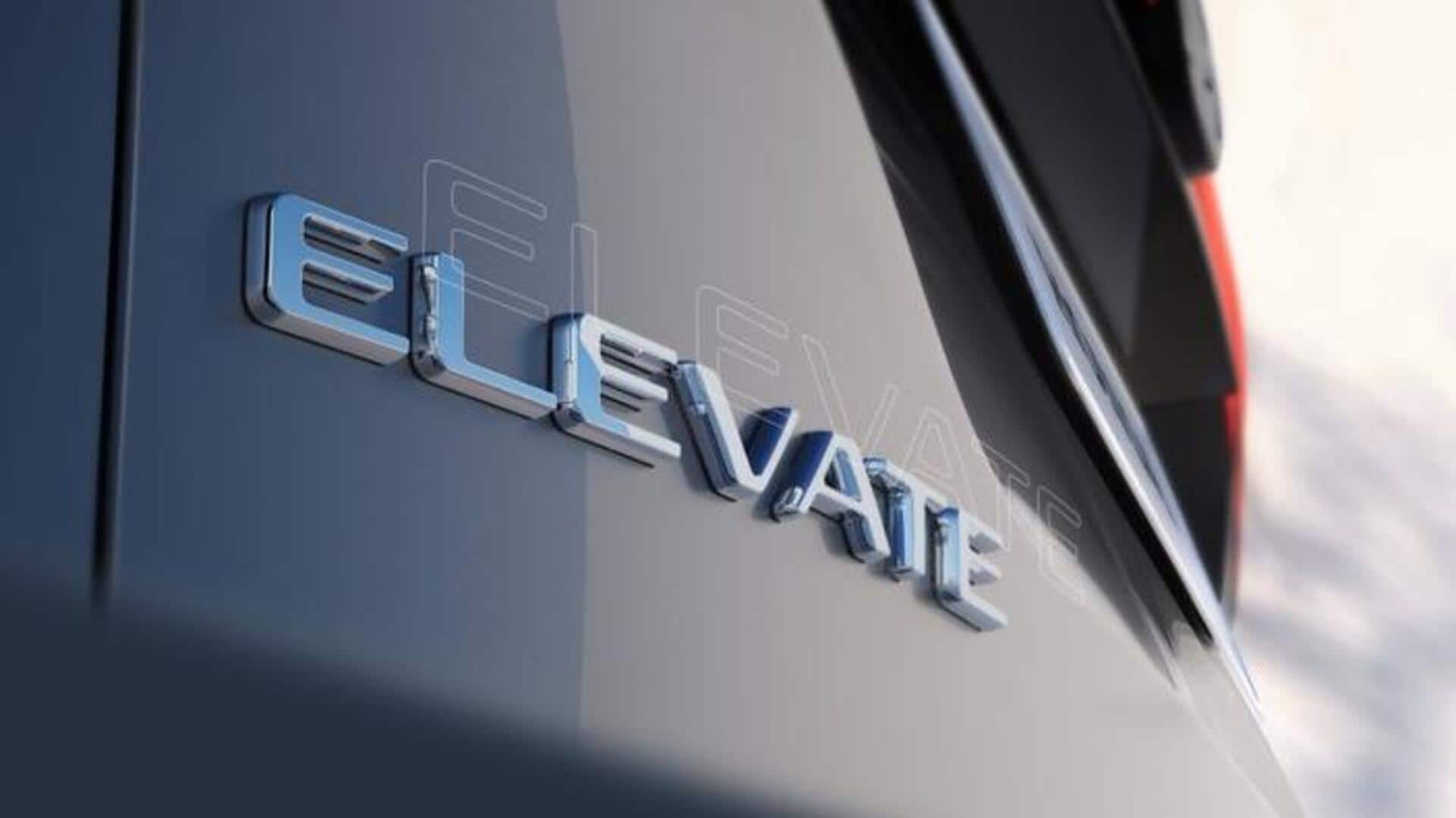 होंडा ने अपकमिंग SUV एलिवेट के नाम का किया ऐलान, 6 जून को होगी लॉन्च 