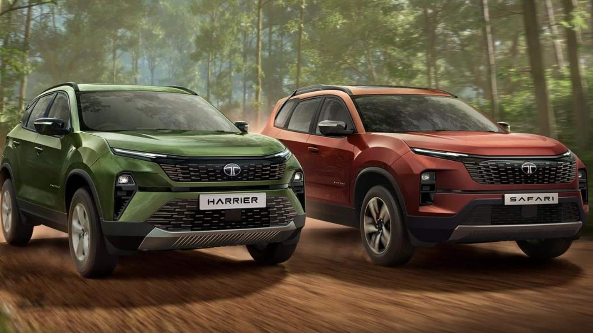 टाटा हैरियर और सफारी के नए एडवेंचर X वेरिएंट लॉन्च, जानिए क्या मिला है नया टाटा हैरियर और सफारी के नए एडवेंचर X वेरिएंट लॉन्च, जानिए क्या मिला है नया