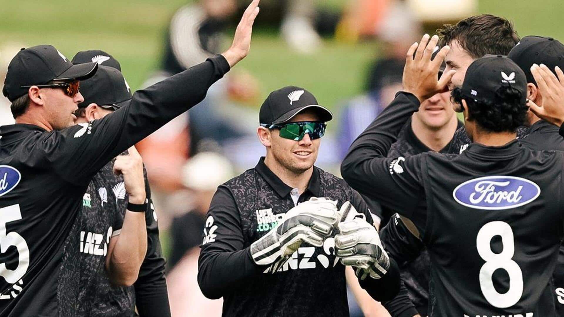 न्यूजीलैंड ने दूसरे वनडे में इंग्लैंड को हराया, सीरीज में हासिल की 2-0 की अजय बढ़त