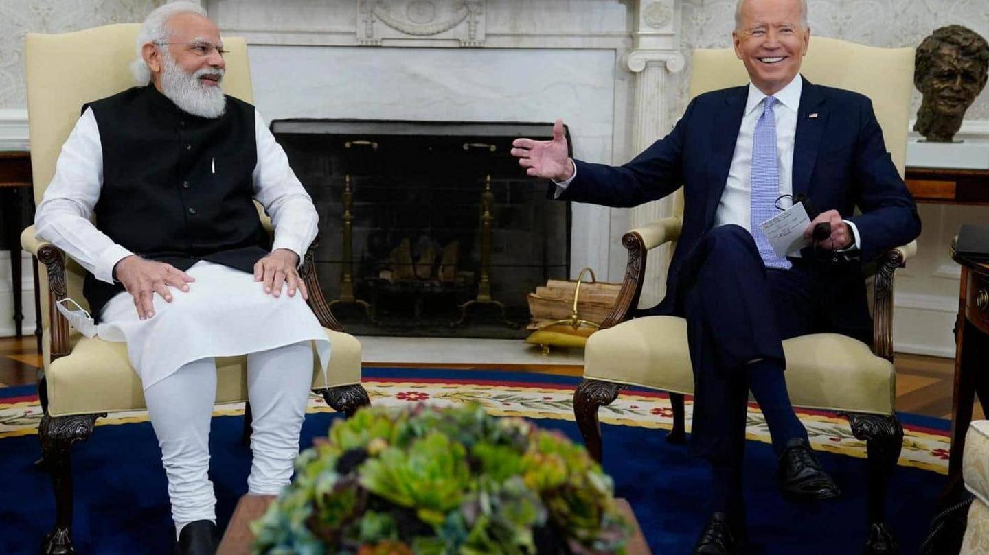 शुक्रवार को हुई थी मोदी और बाइडन की मुलाकात शुक्रवार को हुई थी मोदी और बाइडन की मुलाकात