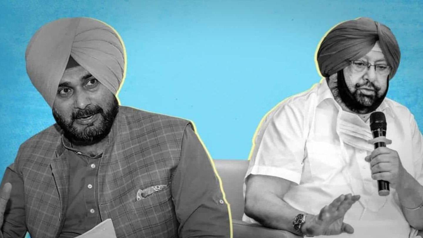 सिद्धू का अमरिंदर सिंह से चला था लंबा विवाद सिद्धू का अमरिंदर सिंह से चला था लंबा विवाद