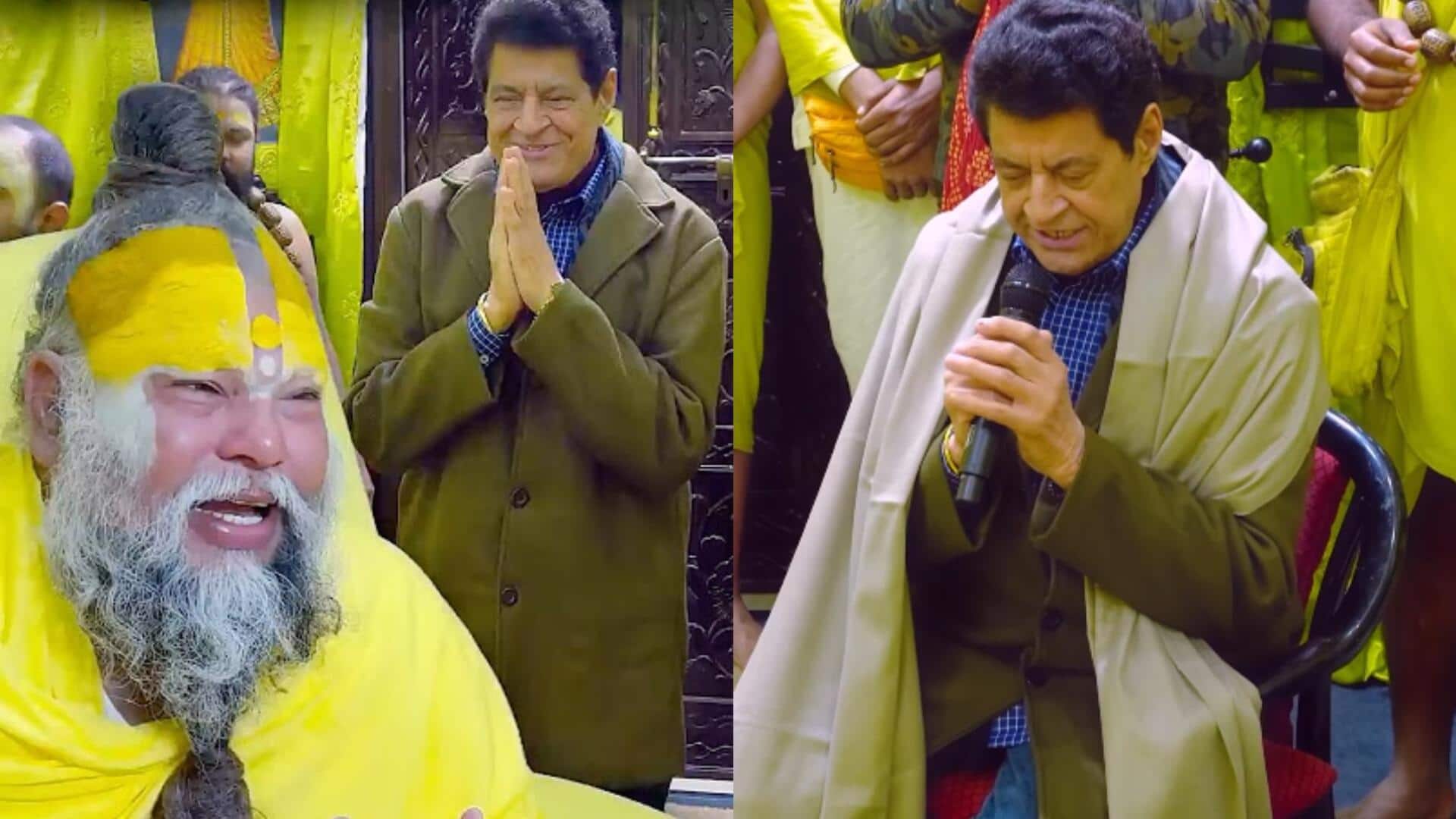 प्रेमानंद महाराज से मिले 'महाभारत' के युधिष्ठिर उर्फ गजेंद्र चौहान, सुनाया दिलचस्प किस्सा