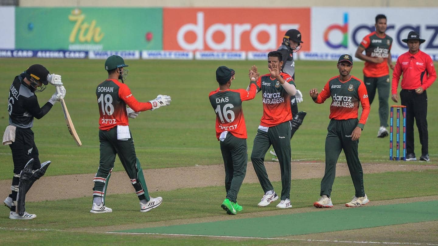 दूसरे टी-20 में भी बांग्लादेश ने न्यूजीलैंड को हराया, मैच में बने ये रिकॉर्ड्स