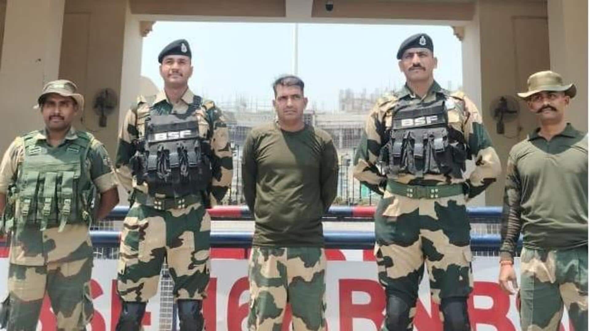 पाकिस्तान ने BSF जवान पीके शॉ को लौटाया, भारत ने भी पाकिस्तानी रेंजर को वापस किया पाकिस्तान ने BSF जवान पीके शॉ को लौटाया, भारत ने भी पाकिस्तानी रेंजर को वापस किया