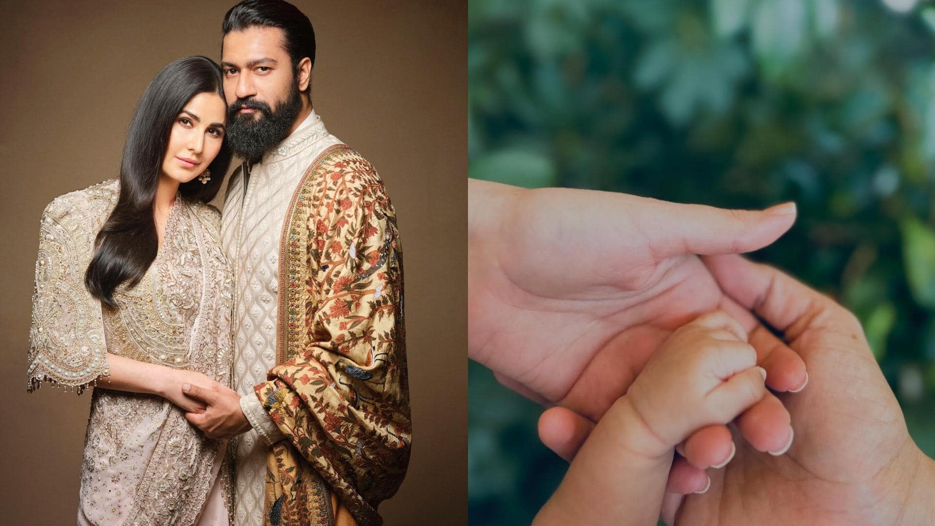 कैटरीना कैफ और विक्की कौशल ने दिखाई बेटे की पहली झलक, रखा ये नाम