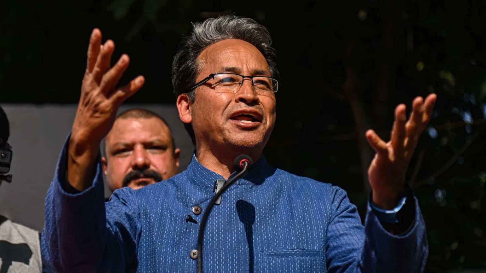 सोनम वांगचुक जेल से बाहर आए, सरकार ने NSA हटाया 