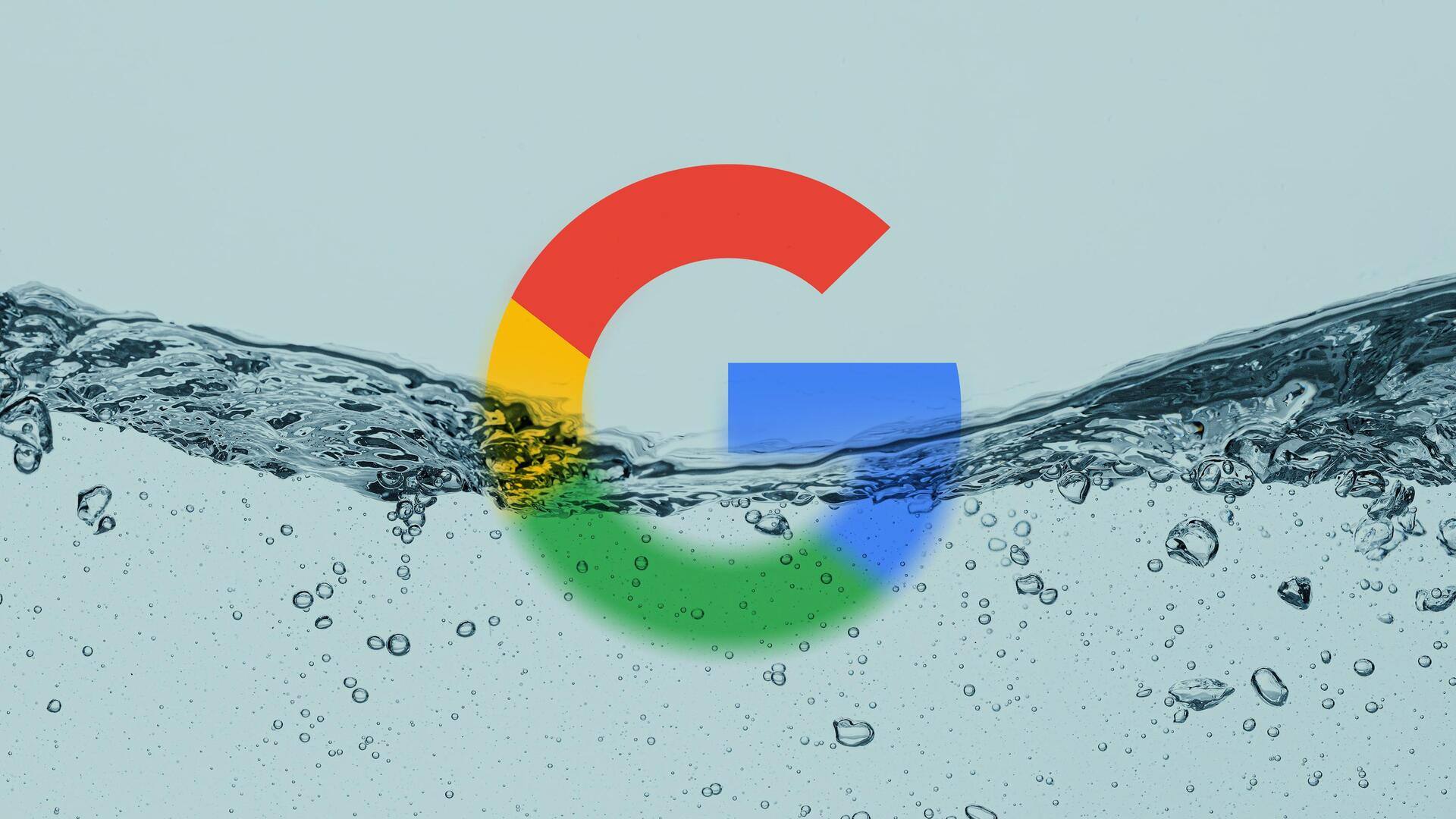 गूगल की पानी की खपत बढ़ी, AI की प्रतिस्पर्धा से और बिगड़ेंगे हालात