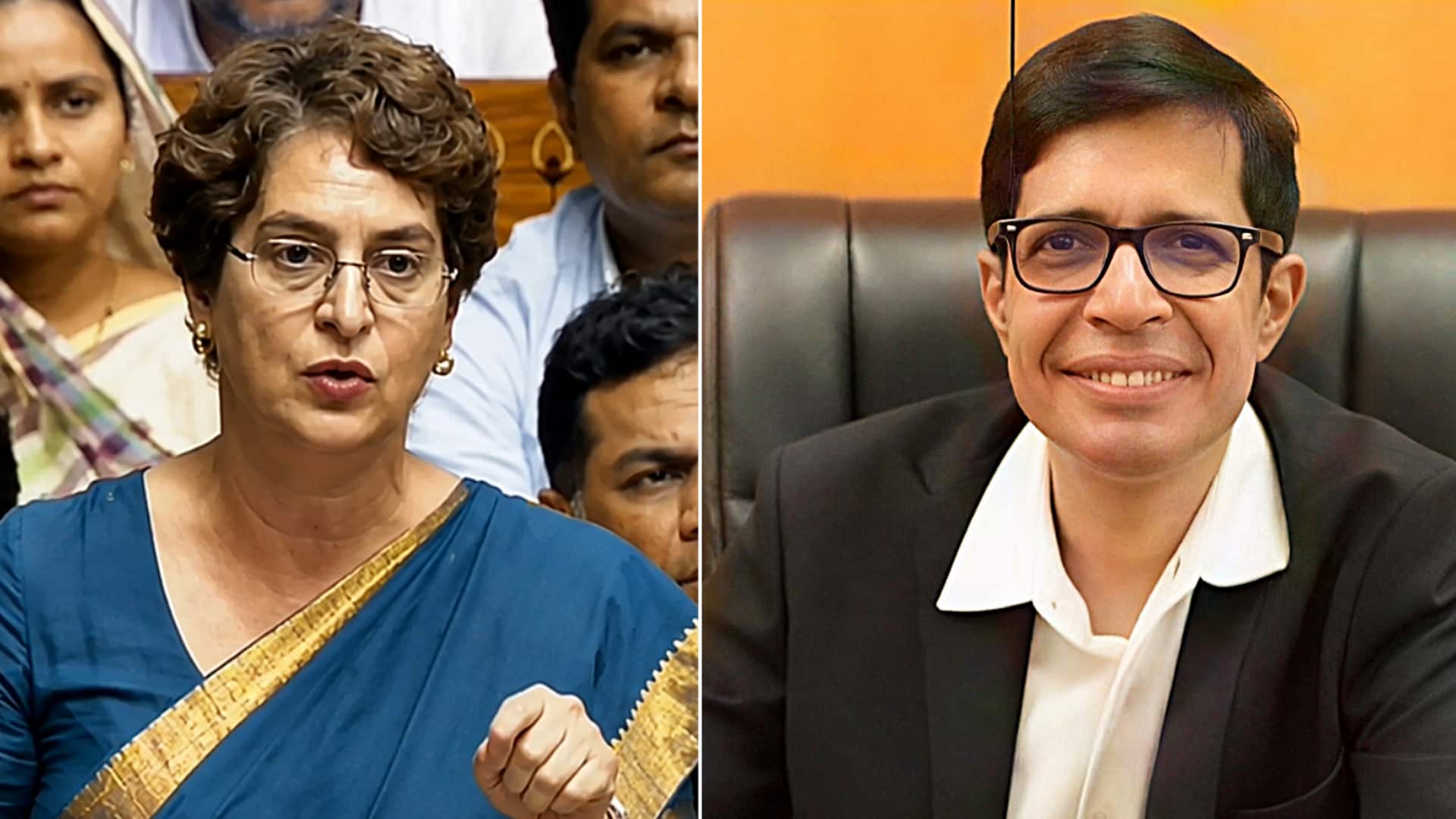 प्रियंका गांधी ने संसद में किसे कहा गौ-मूत्र विशेषज्ञ, जो प्रधानमंत्री की पेपर-लीक कमेटी में हैं?