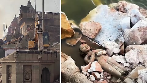 वाराणसी के मणिकर्णिका घाट पर तोड़फोड़ से विवाद गर्माया, कांग्रेस ने प्रधानमंत्री मोदी को घेरा